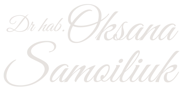 dr hab Oksana Samoiliuk logo